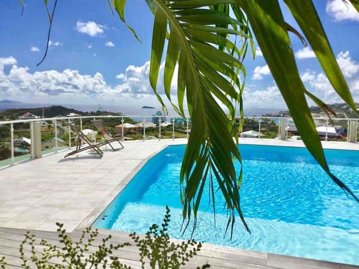 V4 Magical View Of The Ocean And Saint Barth Villa Oyster Pond Exterior foto